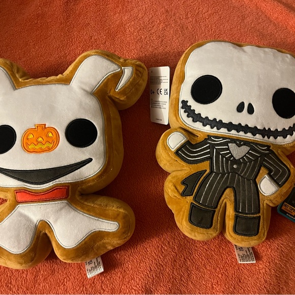 NWT funko pop plushies gingerbread lot 2 Jack Skeleton Zero hot topic exclusive - Picture 4 of 6